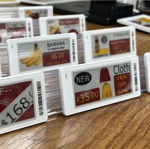 Etiquetas de Precio Digitales para Ropa de 2.4GHz y 2.9 Pulgadas, Etiquetas Electrónicas para Estantes con 4 Colores, API, BLE 5.0, NFC, ESL, Pantalla E-Ink - Product Image 4