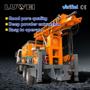 מקדחת מים ניידת על משאית 1000 מטר, טכנולוגיה חדישה, מכונת קידוח גדולה על גלגלים להפקת מי תהום - Product Image 4