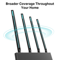 Routers Wi-Fi Tp-Link Archer C80 de Doble Banda 2.4G 5G, Gigabit, AC1900, MU-MIMO, WiFi 5