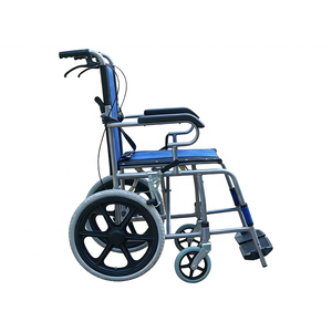 Silla de Ruedas Manual con Malla Transpirable para Prevenir Úlceras por Presión, Estructura de Acero, Pedido Mínimo Bajo de 50 Unidades (Pedido de Prueba) - Product Image 2