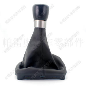 Palanca de cambios de cuero de 5 velocidades para Volkswagen Golf 4 Seat Alhambra, diseño ergonómico - Product Image 1