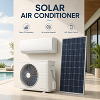 Climatiseur solaire 9000 BTU DC 48V homologué CE, 100% autonome, alimenté par énergie solaire, avec WIFI