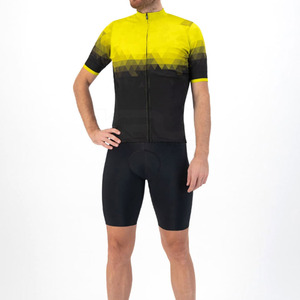 Maillot de cyclisme personnalisé en tissu extensible à manches courtes, coupe confortable, léger et respirant, vêtements de sport - Product Image 4