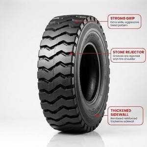 Neumático Radial OTR 16.00R25 HRE32 E-3 con Clasificación de 3 Estrellas, Nuevo Neumático para Grúa Móvil para Trabajo Pesado en Todo Terreno - Product Image 2