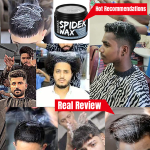 Productos de peinado para el cabello con logotipo personalizado para hombres, cera de arcilla para el cabello con acabado mate, arcilla de <span class=keywords><strong>araña</strong></span> para el cabello no grasosa y sin brillo para hombres - Product Image 6