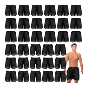 Sous-vêtements jetables pour hommes en tissu non tissé PP, couleur noir et bleu, pour sauna et <span class=keywords><strong>massage</strong></span> - Product Image 1