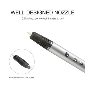 Pluma JER más delgada <span class=keywords><strong>3D</strong></span>, manguera de metal con pantalla OLED, filamento <span class=keywords><strong>PLA</strong></span> ABS, pluma de dibujo <span class=keywords><strong>3D</strong></span>, juguetes educativos para niños - Product Image 5