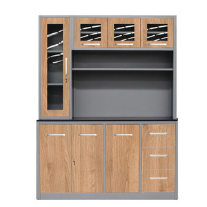 Structure KD, armoire de cuisine polyvalente en acier inoxydable avec fonctionnalité de rangement en métal pour caravanes - Product Image 4