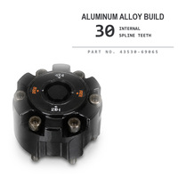Embrayage de roue avant 30 cannelures en alliage d'aluminium 43530-69065, moyeu de blocage manuel pour Toyota Land Cruiser 4x4 tout-terrain, pièce de rechange