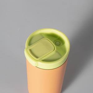 Stainless Steel <b>Insulated</b> Tumbler 2025 New Style One Handed Operation Coffee <b>Mug</b> Travel Outdoor Use - Product Image 4