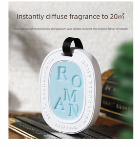 Tablettes parfumées pour armoire de marque ELAN, vente en gros d'usine, modernes, en gypse, en cire parfumée, désodorisant, suspendu - Product Image 5