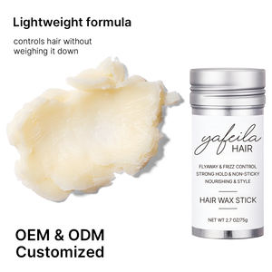 Cire coiffante végane à tenue forte avec logo personnalisé 75g, sans alcool, inodore, non grasse, pour le finissage et le coiffage des <span class=keywords><strong>cheveux</strong></span>, anti-frisottis et pour les chignons. - Product Image 2