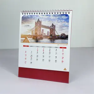 Calendario da tavolo con calendario dell'avvento da tavolo con stampa personalizzata 2024