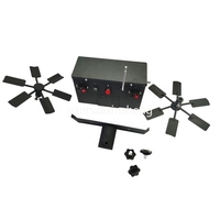 Offre Spéciale Double Roues Rotatif Feux D'artifice Tir Machine Cold Pyro Feux D'artifice Fontaine Scène Effets Spéciaux pour Mariage
