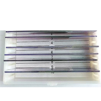 Fixed set Blood Test for medical microscope slide blood smear prepared microscope slides