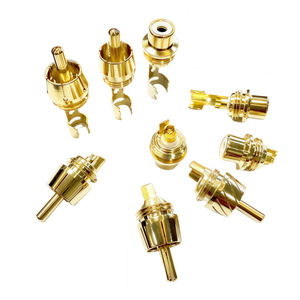 ปลั๊ก RCA ชุบทอง ปลั๊กฟอนโนแจ็ค ขั้วต่อเสียง อายุการใช้งาน 5000 รอบ คุณภาพสูง เกรดออดิโอไฟล์ ปลั๊กโลหะ - Product Image 2