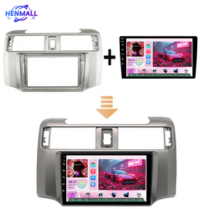 Qualcomm Snapdragon 9 pouces 128G IPS écran autoradio Android lecteur <span class=keywords><strong>DVD</strong></span> de voiture pour Toyota 4-Runner + XP puissance haut de gamme avec 4G - Product Image 1