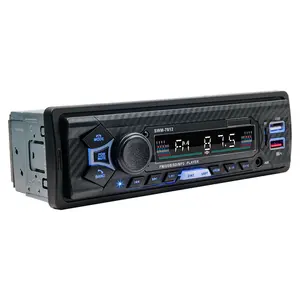 SWM-7812 Car Radio Stereo Player BT5.0 Car MP3 Player 60W FM Radio Stereo Audio Music USB/SD Voice Control with 4 way RCA output