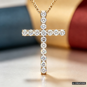 CUSTOM SILVER 10K/14K/18K GOLD PLATED VS QUALITY LAB GROWN CVD DIAMOND CLASSIC ENGAGEMENT <b>GIFT</b> UNISEX SWEATER NECKLACE PENDANT - Product Image 1