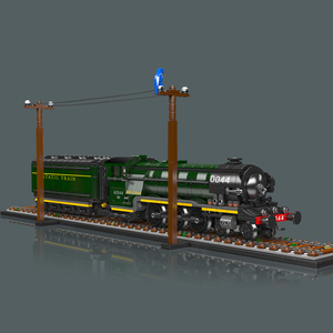 <span class=keywords><strong>MOULDKING</strong></span> 12044/12045 Modèle de train électrique Flying Scotsman, jouet de construction en blocs de plastique, jouet éducatif, animaux, nature - Product Image 2