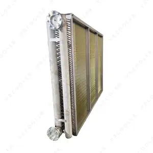 Stainless Tubes And Aluminum Fins Cooling Coils For Air Conditioning Condenser