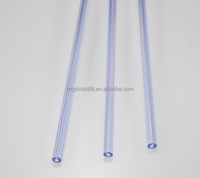 Tube en plastique acrylique coloré de haute qualité en PVC PC PMMA Tube de guidage de lumière diffusé optiquement coupe personnalisable traitée