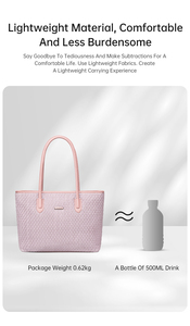 Chantria Factory 新款设计师都市休闲手提包女式高品质时尚手提包适合日常通勤购物防水 - Product Image 6