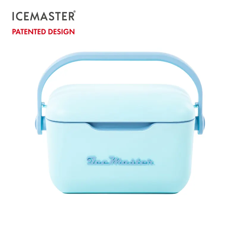 IceMaster 12QT Novo design de alta qualidade PP PE PU à prova d'água com alças pequena caixa refrigeradora de alimentos para peixes