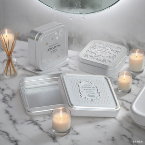 Envases Metálicos Cuadrados, Envases para Aceite Labial, Latas para Crema Cosmética, Cajas para Joyería, Latas de Aluminio - Product Image 2