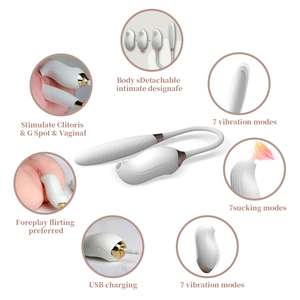 Delove-Vibrador de succión de punto C para mujer, juguete sexual para adultos, control remoto inalámbrico, aplicación de control, masturbador de placer de clítoris vaginal - Product Image 6