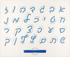 Маленькая образовательная доска для рисования из АБС-материала со стальными шариками для Письма унисекс - Product Image 1