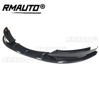 RMAUTO Splitter de pare-chocs avant en fibre de carbone pour BMW Série 1 E82 E88 M Sport 2007-2013