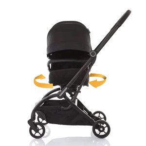 Voitures pour bébés. Poussette <span class=keywords><strong>de</strong></span> <span class=keywords><strong>luxe</strong></span> pour <span class=keywords><strong>bébé</strong></span>, siège rotatif à 360 degrés, poussette pliable 3 en 1 avec siège auto - Product Image 1
