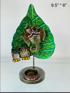 Metal Handicrafts Home Decor Tabletop Art Deco <b>Lightweight</b> Hand-cut and Hand-shaped Metal Components Powder-coated Diwali Decor - Product Image 3