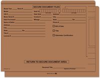 Carpeta de Registro de Vehículos, Hoja de Registro de Transacciones, Libro de Contabilidad, Libro de Registro de Distribuidores, Papel Exclusivo para Vendedores
