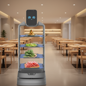 <span class=keywords><strong>Robot</strong></span> <span class=keywords><strong>de</strong></span> livraison <span class=keywords><strong>de</strong></span> nourriture pour cafés et boulangeries, adapté à la livraison <span class=keywords><strong>de</strong></span> pâtisseries et <span class=keywords><strong>de</strong></span> café - Product Image 2