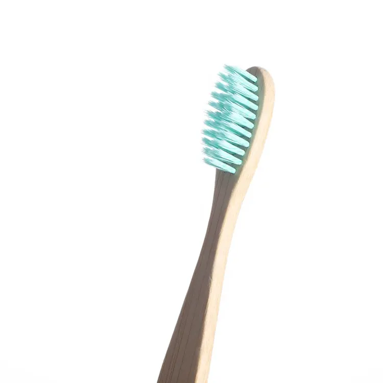Sikat gigi dewasa, sikat gigi Kualitas luar biasa bambu mudah terurai teknologi tahan cetakan rambut lembut