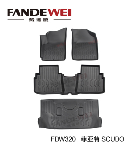 Tapis de voiture pour <span class=keywords><strong>HYUNDAI</strong></span> IX35 Sonata Stargazer <span class=keywords><strong>IONIQ</strong></span> 5 Tapis de coffre Tapis de sol Tapis de protection - Product Image 4