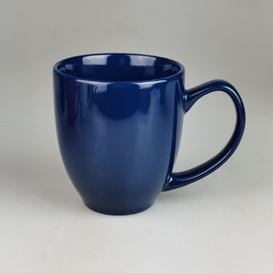 16Oz Quá Khổ Matte Màu Đen Bên Trong Bụng Thùng Hình Cốc Biểu Tượng Tùy Chỉnh <span class=keywords><strong>Decal</strong></span> In Gốm Cốc Cà Phê - Product Image 3