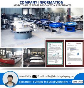 Tamis vibrant automatique à 2 couches de qualité alimentaire pour le sel - Product Image 6