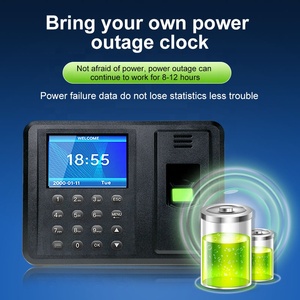 Hot bán 2.8 inch tham dự nhân viên vân tay tham dự mô hình tư nhân máy A8 - Product Image 5