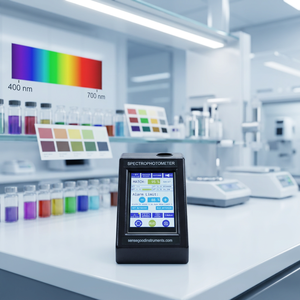 Espectrómetro Visible Sensegood Instruments 400-700nm, Espectrofotómetro, Colorímetro, Dispositivo de Análisis de Color con Resolución de 1nm, 1 Año de Garantía - Product Image 3