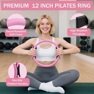 AKTIV Juego de 13 piezas de <span class=keywords><strong>yoga</strong></span> y pilates de <span class=keywords><strong>EVA</strong></span> ecológico con anillo y esterilla para gimnasio en casa para principiantes - Product Image 2