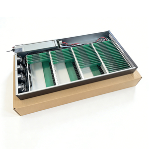 Boîtier <span class=keywords><strong>de</strong></span> gestion unifiée pour 80 téléphones Android, châssis <span class=keywords><strong>de</strong></span> ferme <span class=keywords><strong>de</strong></span> téléphonie mobile, carte mère 64/128 Go <span class=keywords><strong>de</strong></span> mémoire, 8 Go <span class=keywords><strong>de</strong></span> RAM, noir, pour lots <span class=keywords><strong>de</strong></span> téléphones - Product Image 2