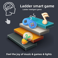 Cross-Border Multiplayer Battle Master Puzzle Dance Game Machine Custom Decompress Rhythm Toys pour enfants en plastique