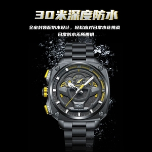 Reloj de alta gama tridimensional para modificación de coches, resistente al agua, con diseño hueco y forjado, estilo volante todoterreno, para dropshipping. - Product Image 6