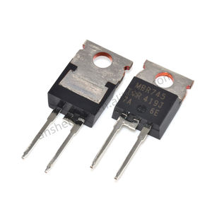 Ansoyo Original MBR745 <span class=keywords><strong>Diodo</strong></span> <span class=keywords><strong>rectificador</strong></span> Schottky 45V 7.5A Tubo de 2 pines para el tubo de la luz - Product Image 1