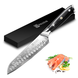 7 pollici 67 strato damasco cucina cuoco Set taglio taglio professionale Santoku <span class=keywords><strong>coltello</strong></span> da cucina giapponese Santoku <span class=keywords><strong>coltello</strong></span> da cuoco - Product Image 6