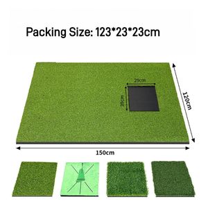 Tapis de frappe de <span class=keywords><strong>golf</strong></span> Pro 4-en-1 épaissi Premium 5x4ft, 4 inserts interchangeables pour la pratique de la conduite, l'écaillage - Product Image 2