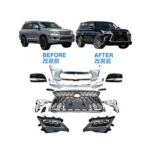 Convient pour la mise à niveau des modèles LX570S 2008-2015 vers les modèles Lexus 2016 avec kit TRD ; kit de conversion Lexus de modèle ancien à modèle neuf. - Product Image 1